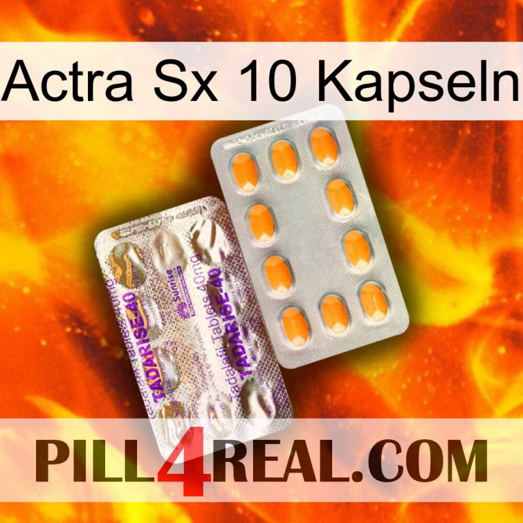 Actra Sx 10 Capsules new12